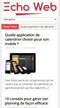 Mobile Screenshot of echo-web.fr