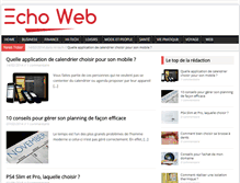 Tablet Screenshot of echo-web.fr